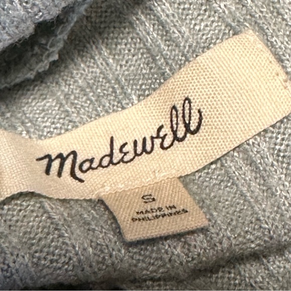 Madewell Cropped Long-Sleeve Turtleneck Tee - Picture 7 of 8
